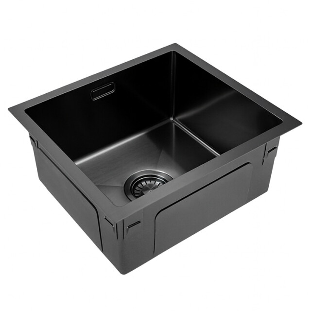 Vtw Living rvs spoelbak 39,5 x 34,5 cm inclusief aansluitset zonder 3433316 large