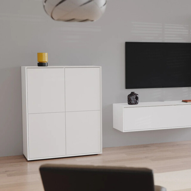 CaliCosy Dressoir hoog 4 deuren l100 cm orÉlia 3434441 large