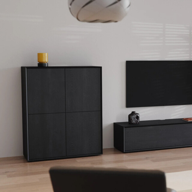 CaliCosy Dressoir hoog 4 deuren l100 cm orÉlia 3434458 large