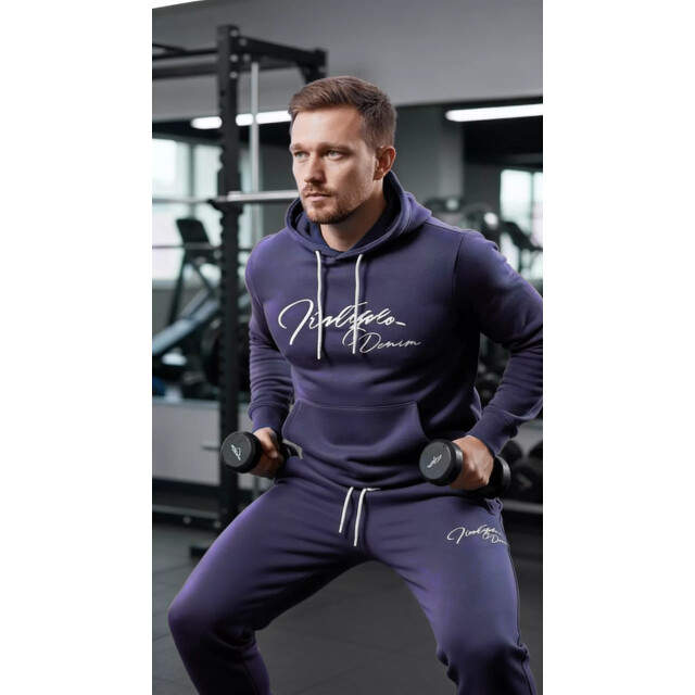 Indigo Denim Denim joggingpak heren - ID061-1-1 large