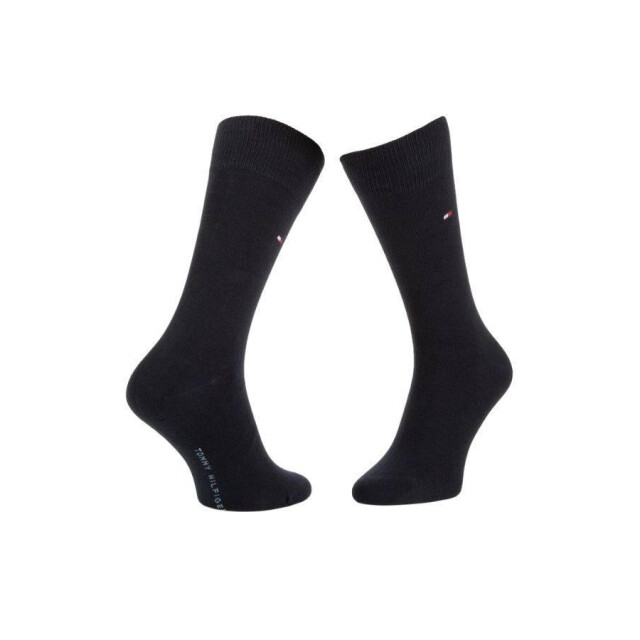 Tommy Hilfiger Garen sokken met geborduurd logo voor heren (set van 2) UTNA968_grey large