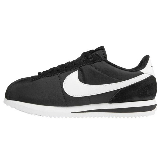 Nike Dames cortez leren trainers UTPP4585_whiteblack large