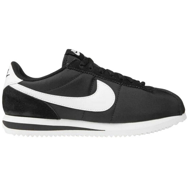 Nike Dames cortez leren trainers UTPP4585_whiteblack large