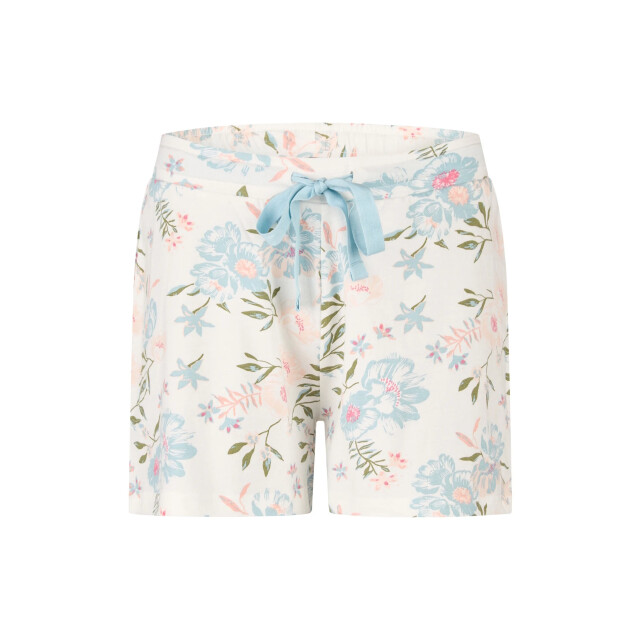 By Louise Dames korte pyjama set shortama roze/wit gebloemd BL-551-02 large