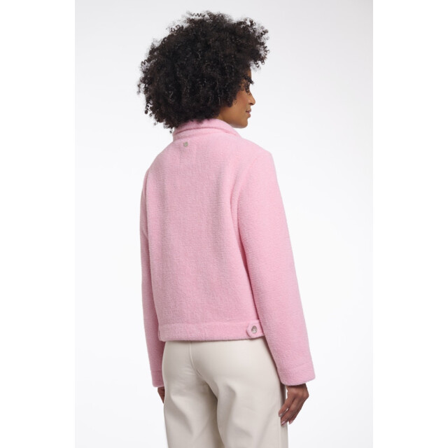 Rino & Pelle boxy jacket with lappel collar bobien.7002621 11016 cotton candy 06111.614.0011 large