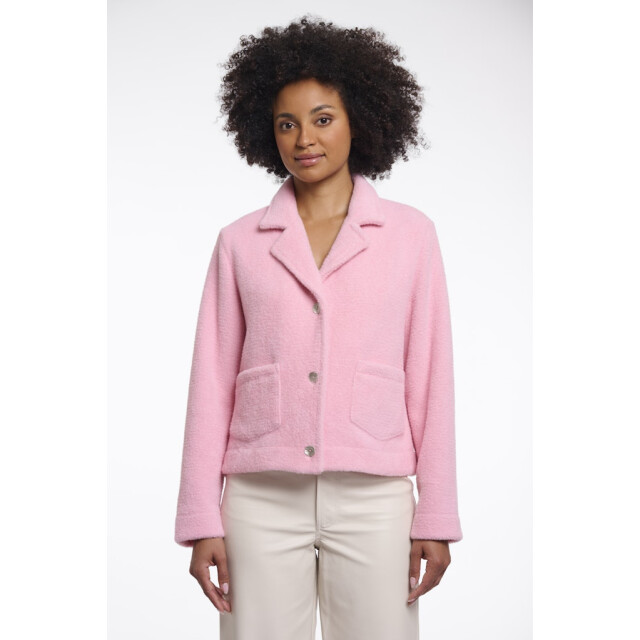 Rino & Pelle boxy jacket with lappel collar bobien.7002621 11016 cotton candy 06111.614.0011 large