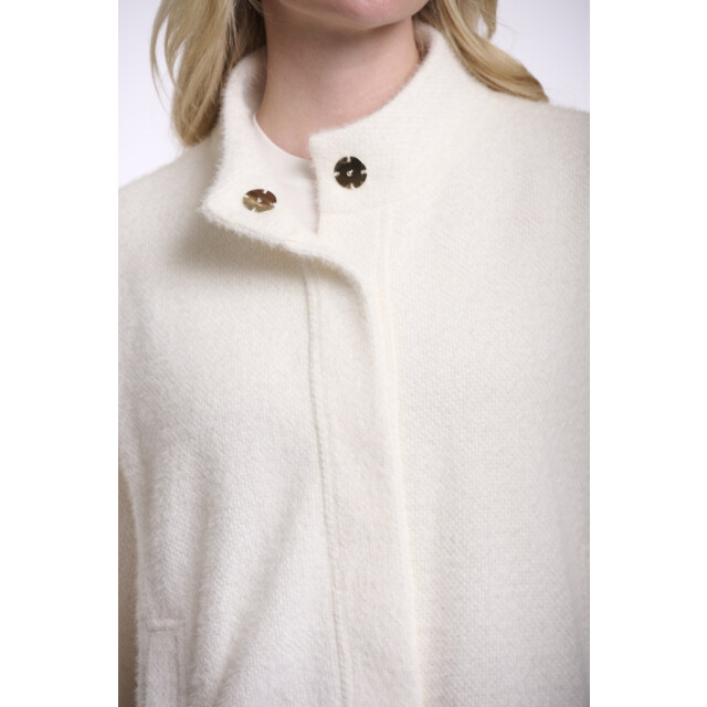 Rino & Pelle boxy jacket with snap closure levin.7002621 snow white 06111.112.0047 large