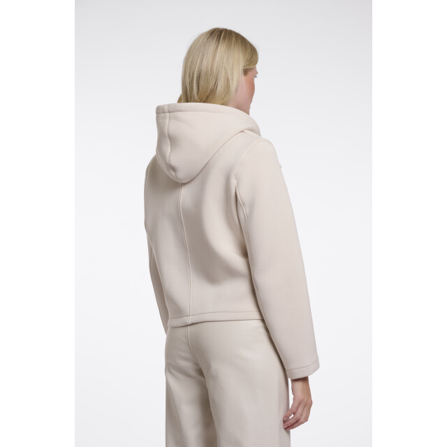 Rino & Pelle double breasted jacket with detachble hood collar jennifer.7002621 9030 birch 06111.198.0089 large