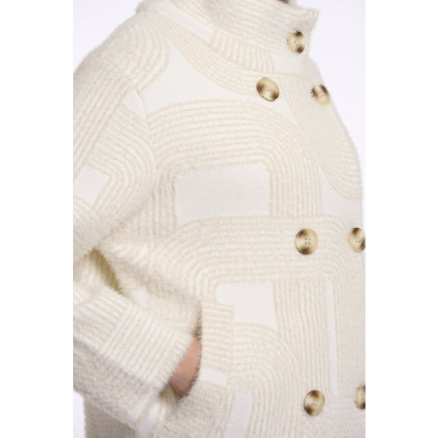 Rino & Pelle short double breasted jacket beth.5012621 11063 birch labyrinth 06111.198.0091 large