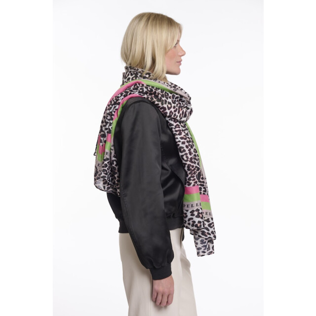 Rino & Pelle scarf with leopard print klaartje.7002621 8980 leopard 06811.849.0020 large
