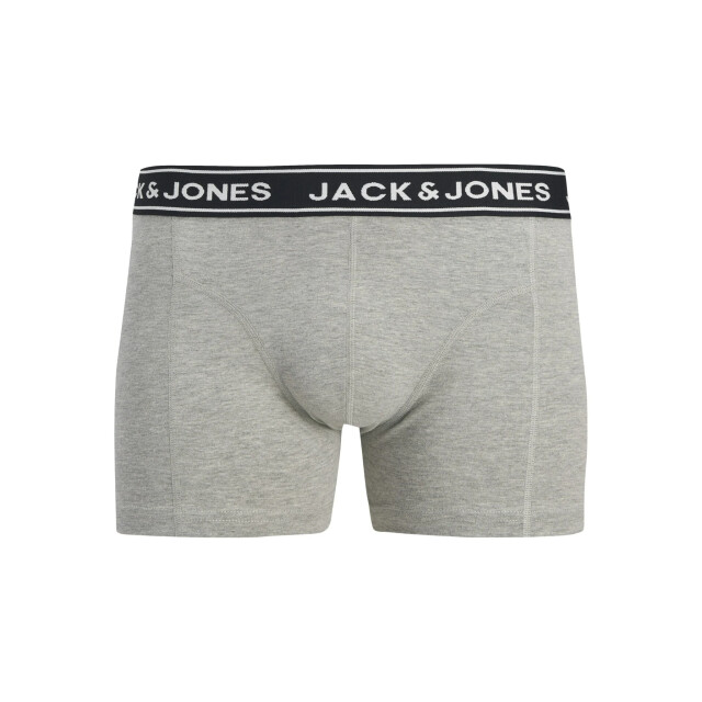Jack & Jones Heren boxershorts trunks jachector effen 5-pack 12295148 large