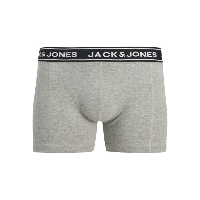 Jack & Jones Heren boxershorts trunks jachector effen 5-pack 12295148 large