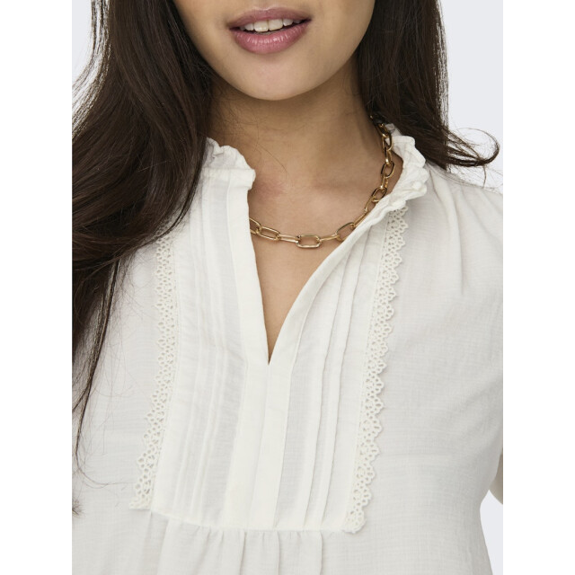 Jacqueline de Yong Jdyrachel life ls pintuck top wvn noos ecru 4389.03.0021 large