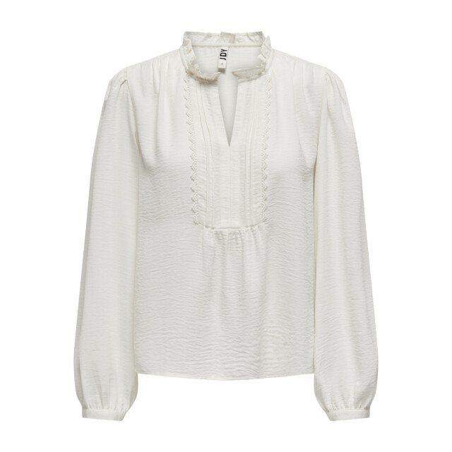 Jacqueline de Yong Jdyrachel life ls pintuck top wvn noos ecru 4389.03.0021 large