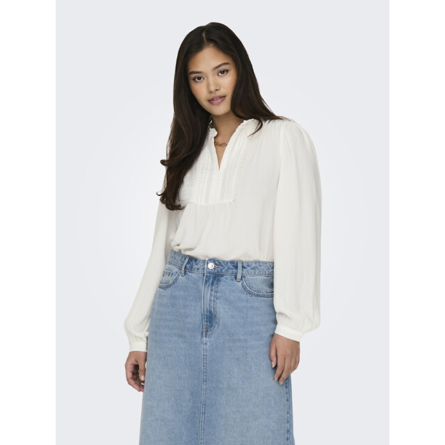 Jacqueline de Yong Jdyrachel life ls pintuck top wvn noos ecru 4389.03.0021 large