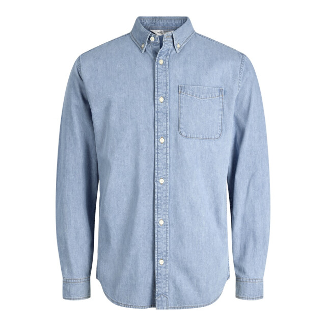 Jack & Jones Jjebrook jjoxford shirt akm 990 blue denim 5300.50.0023 large