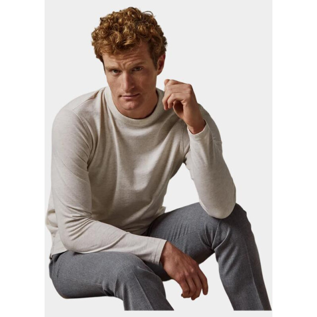 Profuomo T-shirt lange mouw pp2t00002/a 185043 large