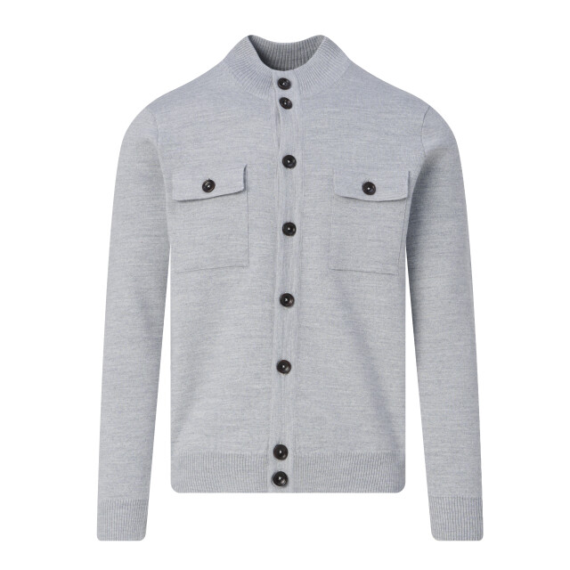 Campbell Vest mid grey melange 099188-002-M large