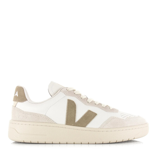 Veja V-90 o.t. leather white taupe lage sneakers unisex VD2020909 A410 large