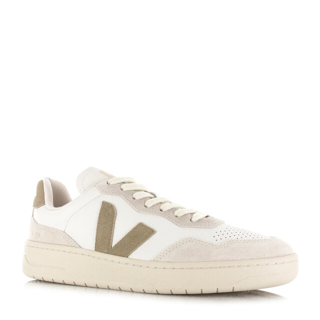 Veja V-90 o.t. leather white taupe lage sneakers unisex VD2020909 A410 large