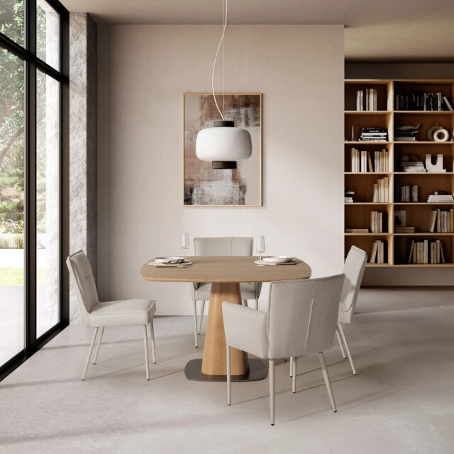 CaliCosy Set of 2 fabric armchairs with metal legs h85 cm elina 3437229 large