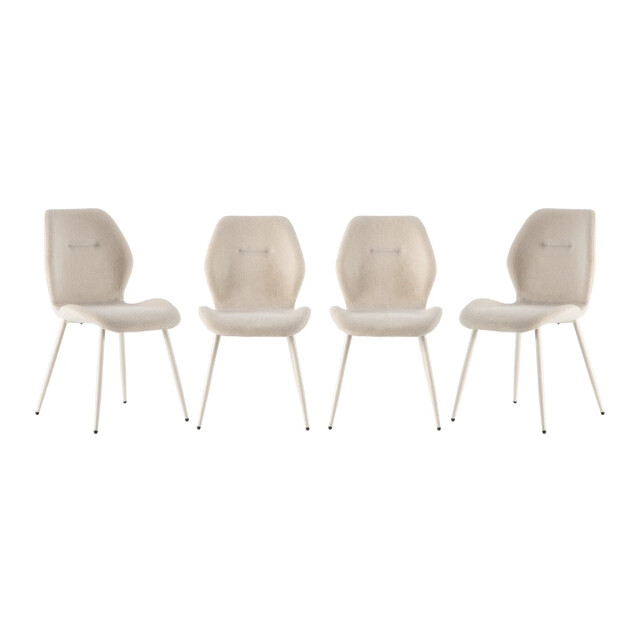 CaliCosy Fabric chair set of 4 h86 cm ashley 3437224 large