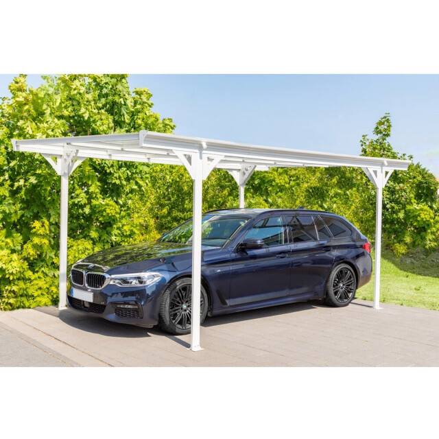 Westmann Aluminium carport met plat dak helsinki - 503x305x232cm 3047987 large