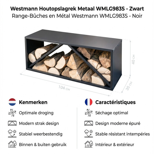 Westmann wmlg983s haardplank 34x104x40 cm 3048312 large