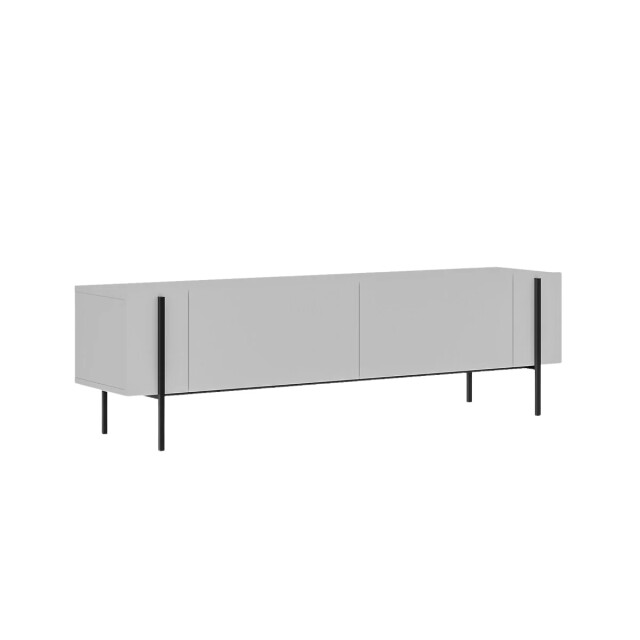 CaliCosy Tv-meubel met 2 opklapbare deuren en metalen poten l185 cm hermione 3437232 large