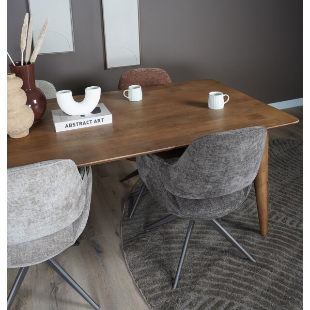 Home67 Eettafel fred 220 x 100 cm mangohout 3419084 large