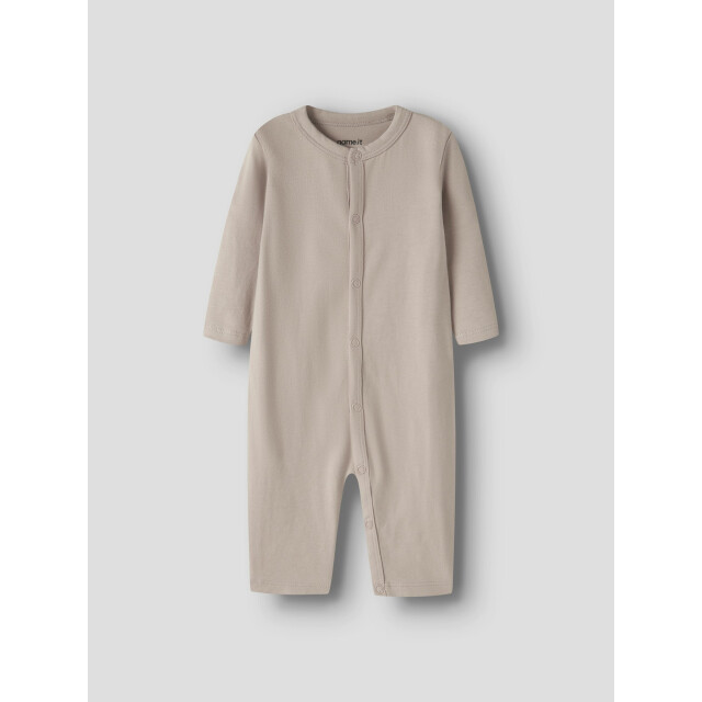 Name It Kinder bodysuit unisex nbnnight 3-pack beige/roze/groen vosprint 13254860-Vintage Khaki large