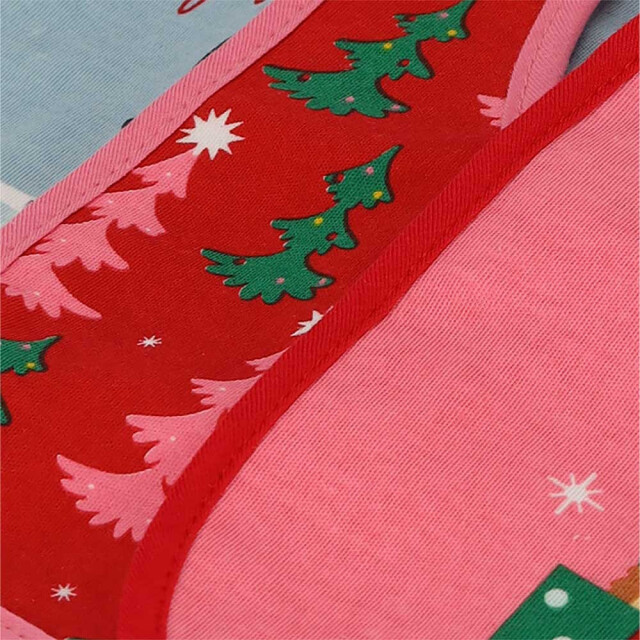 Apollo Baby kerstsokken + slabbetje set kerst print 000162990003 large