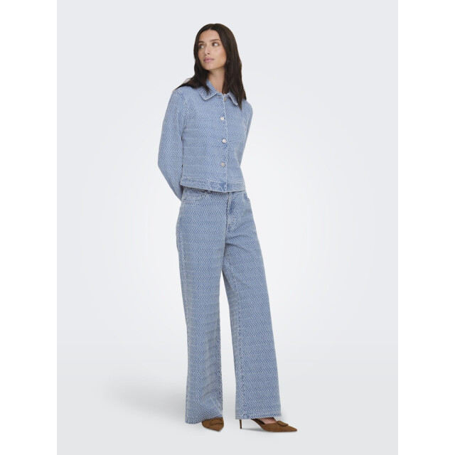 Jacqueline de Yong Jdynico structure hw wide jeans dnm blue denim 4109.35.0018 large