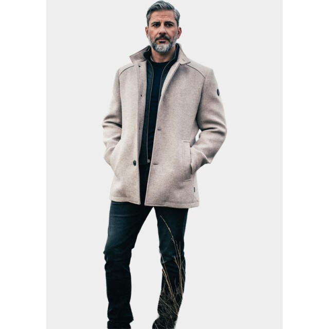 Donders 1860 Wollen jack wooddown wool coat 21807.3/142 196678 large