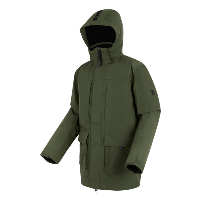 Regatta Marron geïsoleerde waterdichte jas heren UTRG12180_olivenightblack large