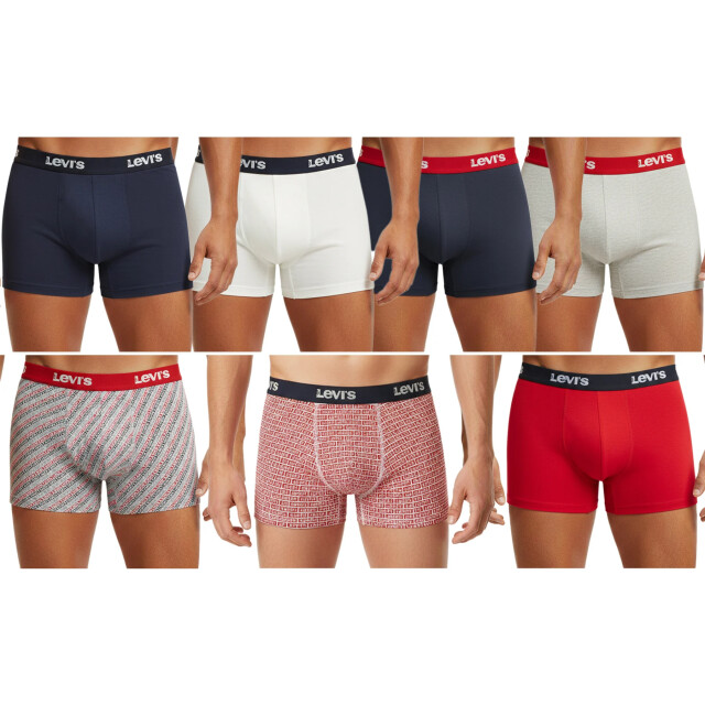 Levi's 7-pack heren boxers giftpack 701225625-004 large