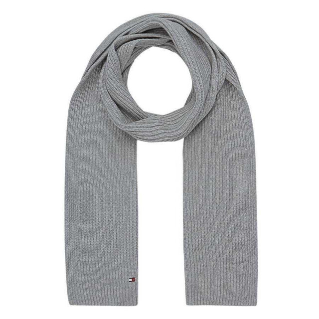 Tommy Hilfiger Gebreide sjaal voor kinderen/kinderen UTNA263_grey large