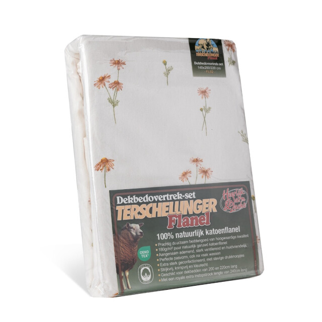 Terschellinger Wolweelde Luxueuze terschellinger flanellen winter dekbedovertrekset – minimalistisch 3339056 large