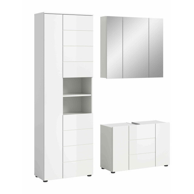 Furnilux Vira badkamer 3 delen hoogglans 3255966 large