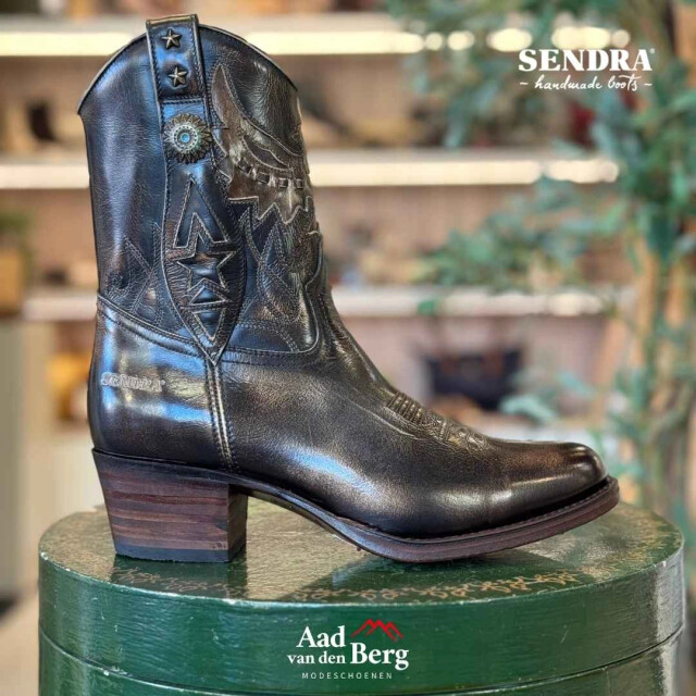 Sendra Damesschoenen enkellaarsjes 18673 Loza large