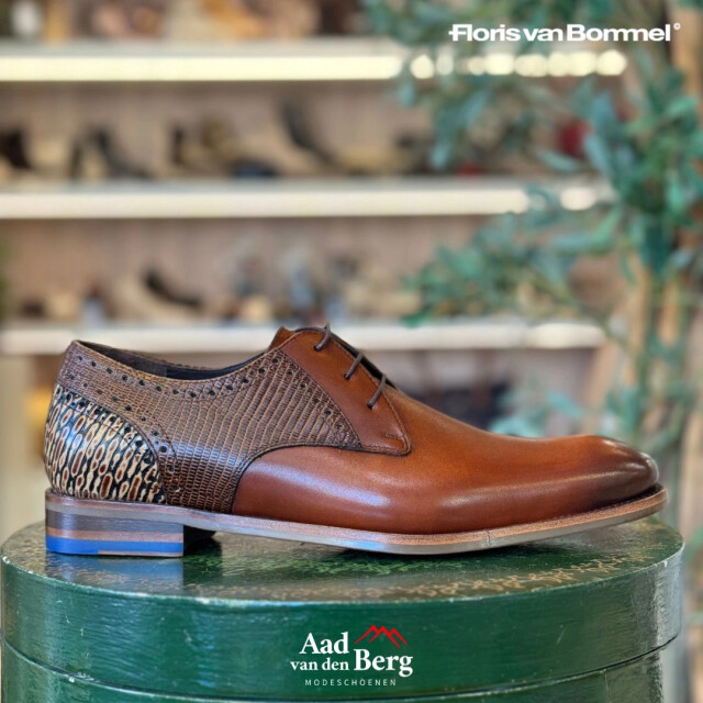 Van Bommel De Stapper 39.25 Veterschoenen Bruin De Stapper 39.25 large