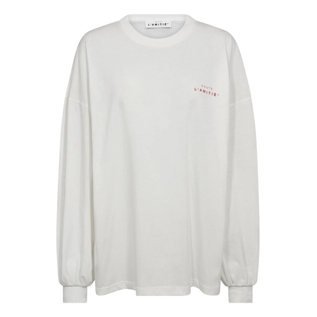 Haute L'Amitié Haute l’amitié studio ls print trui creme 9825564164424 large