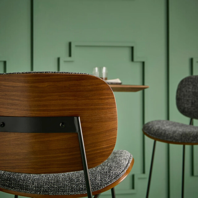 Signature Grijze stoffen baliestoel olympia 3439468 large