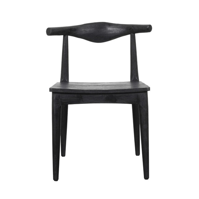 Signature Set van 2 zwarte massief acacia stoelen lucien 3439474 large