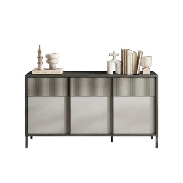 CaliCosy Klein buffetkastje met 3 deuren en 2 planken l156 cm everest 3439383 large