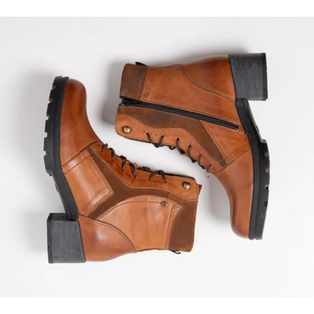 Wolky 0610030 Enkellaarzen Cognac 0610030 large