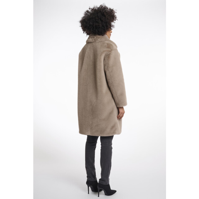 Rino & Pelle Geesje.7002512 single breasted faux fur coat 4061762061 large