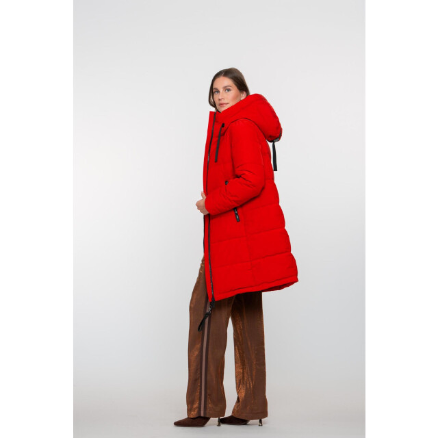 Geisha 58521-12 jacket with hood mid long 4061096022 large