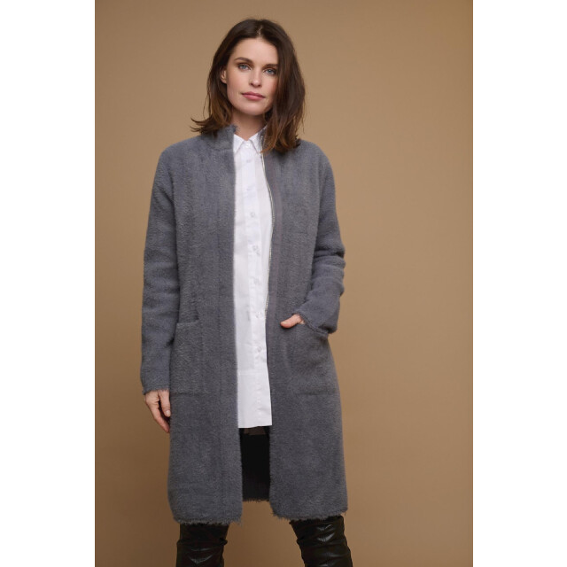 Rino & Pelle Thema.7002312 fitted cardigan with fringes 4054299047 large