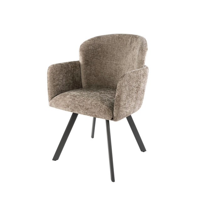 Hoyz armstoel embrace draaibaar verpakt per 2 hoven champagne 3423808 large